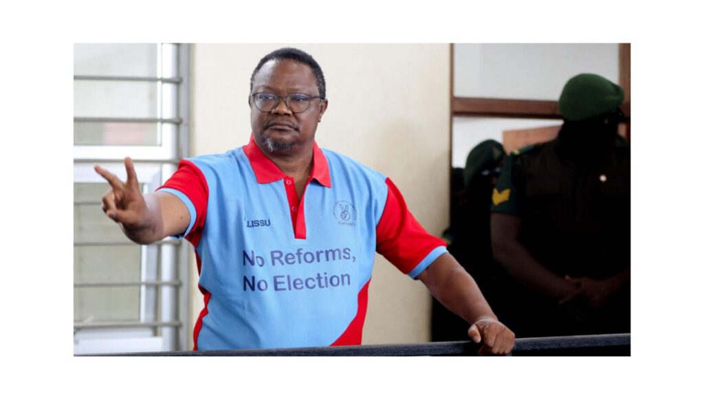 Tanzania’s Tundu Lissu Treason Trial Opens as Tanzania Heads Toward Election in Few Weeks