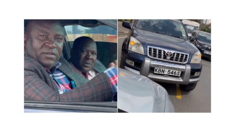 Kibra MP’s Driver George Oduor Fined Ksh.100,000 for Obstructing Traffic