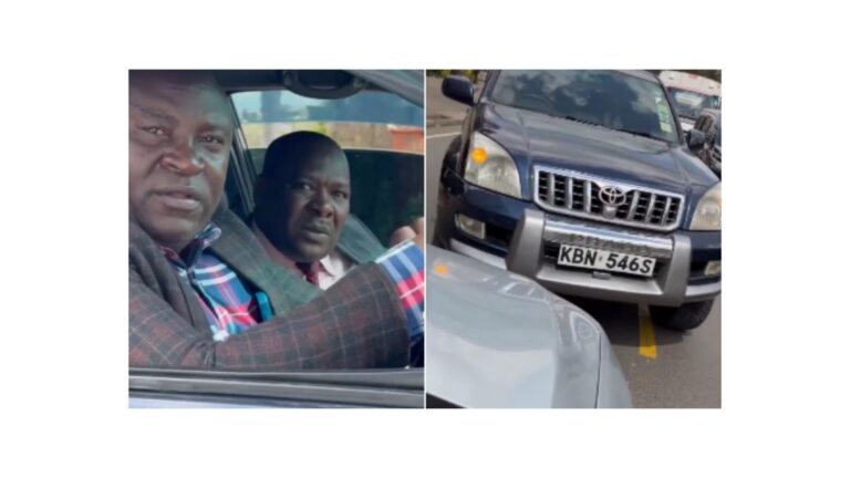 Kibra MP’s Driver Fined Ksh.100,000 for Dangerous Driving and Obstructing Traffic