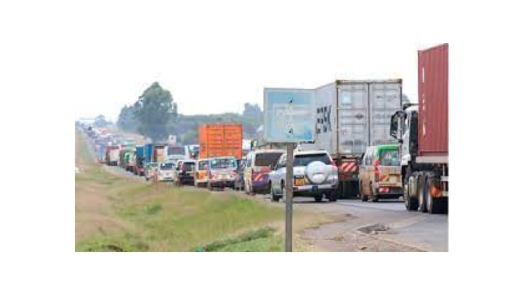 Heavy Traffic Along Nairobi-Mombasa and Nakuru-Eldoret Highways Forces Motorists Spend a Whole Night 