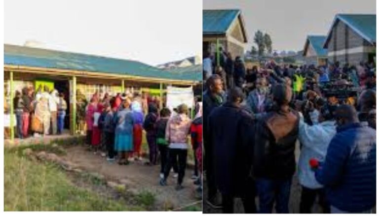 Huge voter turnout witnessed across polling stations in Ol Kalou by-election