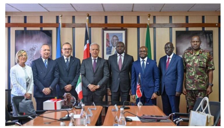 Kenya and Italy sign a security cooperation deal (DETAILS)