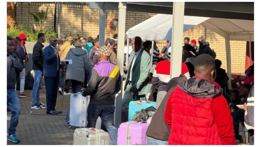 State Department for Diaspora Affairs has announced that the final evacuation flight for citizens wishing to leave South Africa will depart on Thursday, July 9