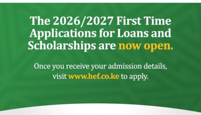 Higher Education Loans Board (HELB) has opened applications for first-time applicants seeking loans and scholarships for the 2026/2027 academic year.