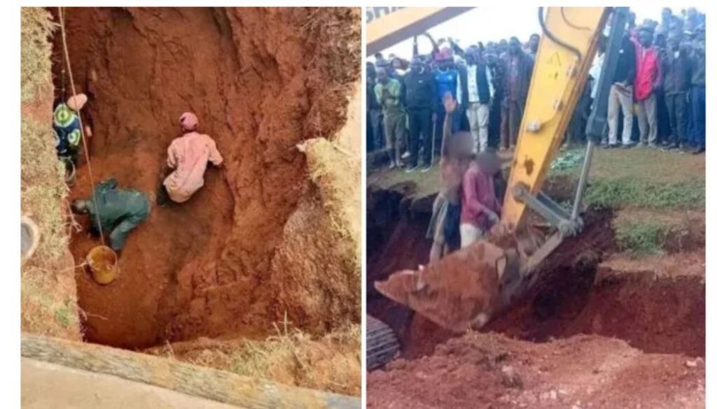 Four people killed after pit latrine collapse during rescue mission at Chinche School
