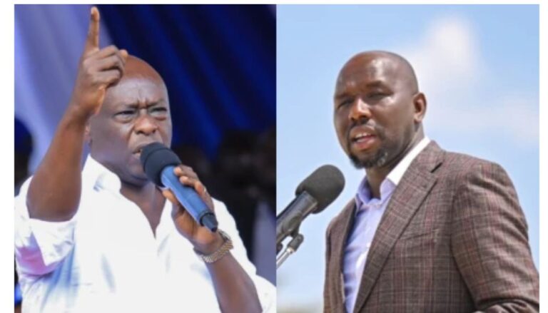 Rigathi Gachagua has hit back at Interior Cabinet Secretary Kipchumba Murkomen over allegations linking him to the outlawed Mungiki sect