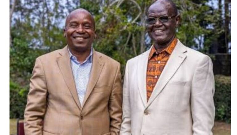Deputy President Kithure Kindiki has asked former Meru Governor Kiraitu Murungi to reach out to retired President Uhuru Kenyatta. 