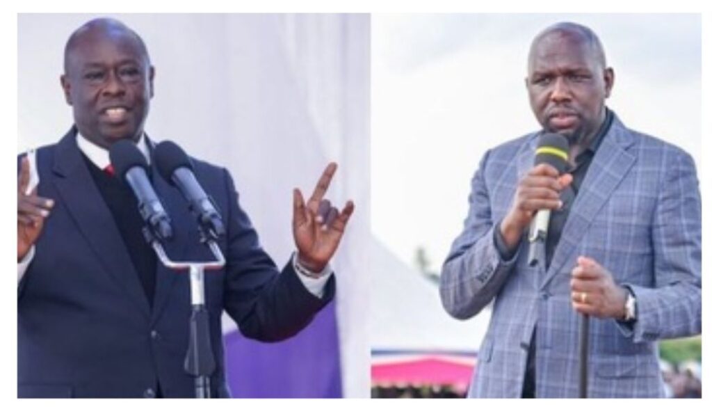 Murkomen calls out Gachagua for claiming he knew contents of Ruto's address
