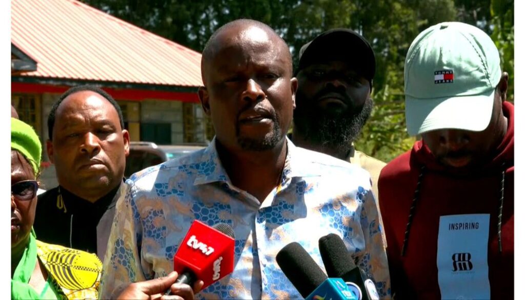 EALA MP Kanini Kega's security detail withdrawn