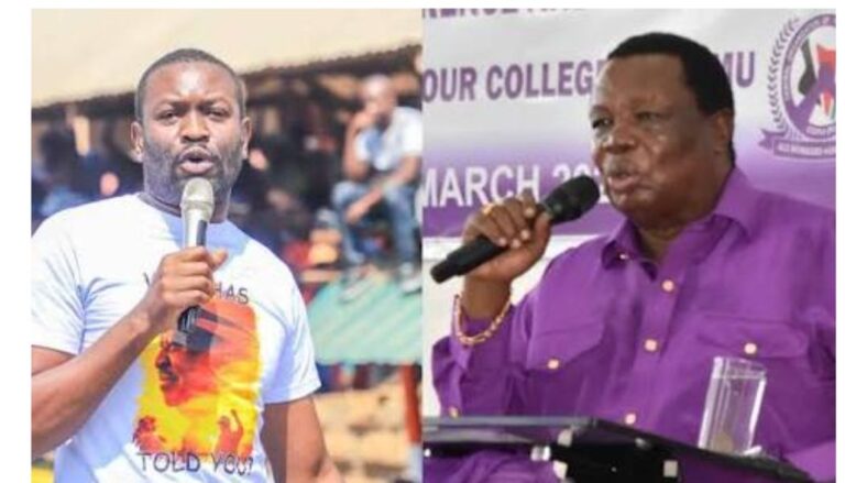 I don't need your money - Sifuna fires back at Atwoli