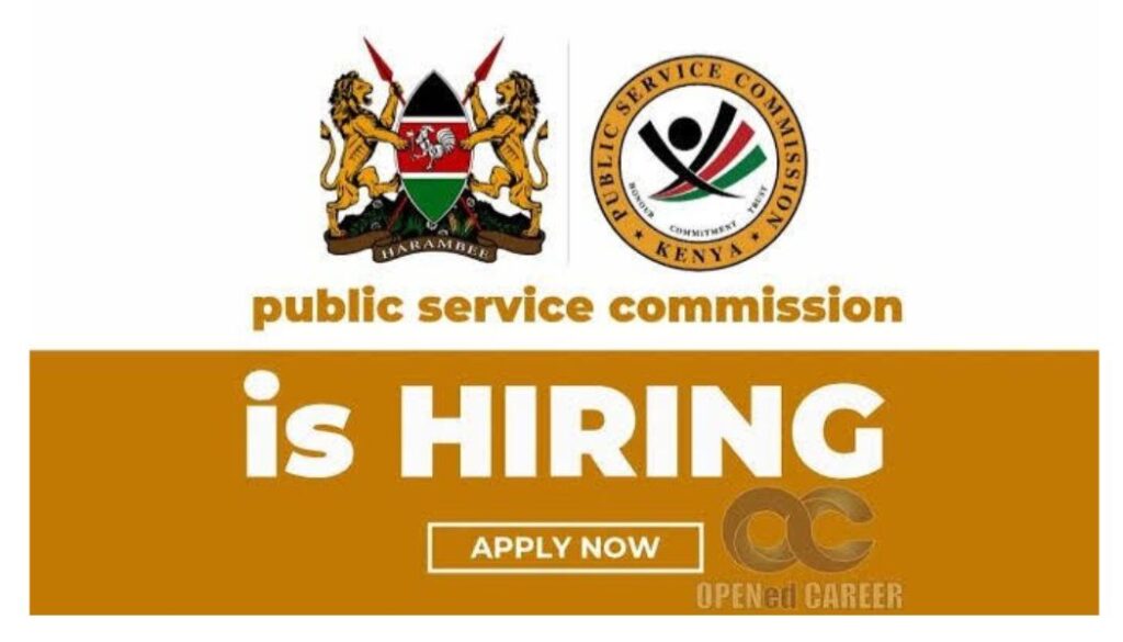 Public Service Commission (PSC) announces several job vacancies in state departments