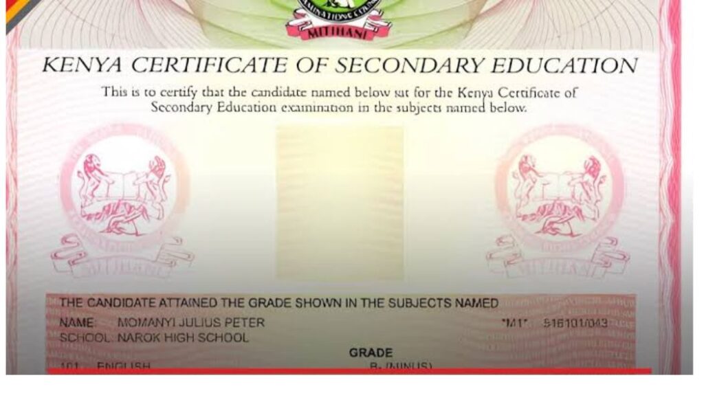 KNEC rolls out platform to download digital KCSE certificate online; How to access