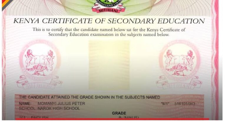 KNEC rolls out platform to download digital KCSE certificate online; How to access