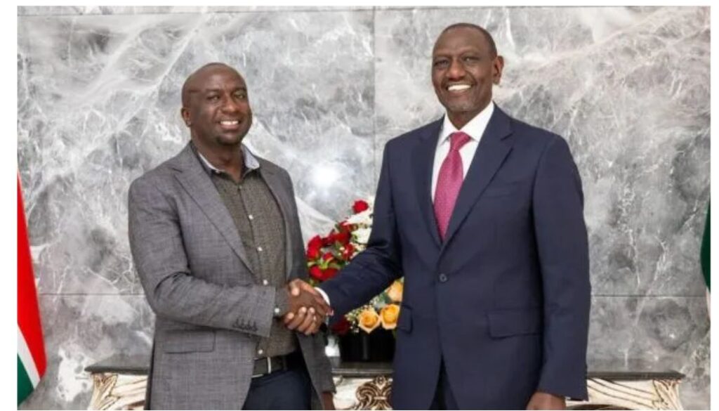 Ruto appoints Ol Kalou UDA candidate Samuel Muchina to Nairobi Rivers Commission