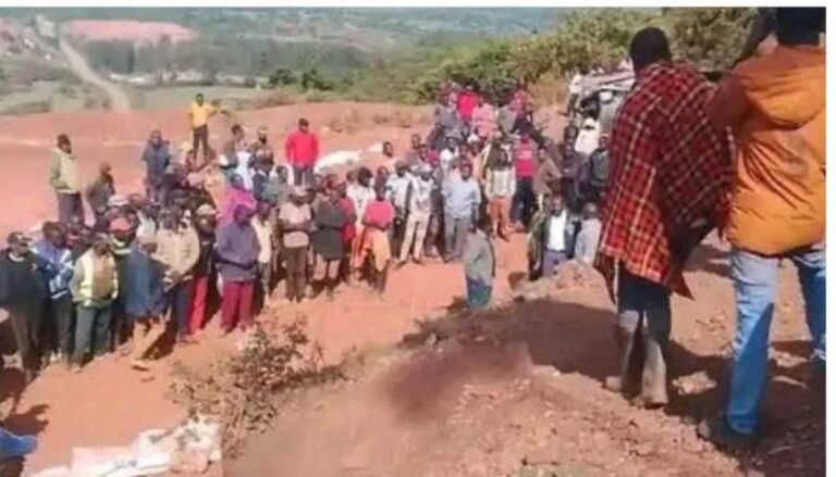 Five people killed after gold mine collapses in Narok