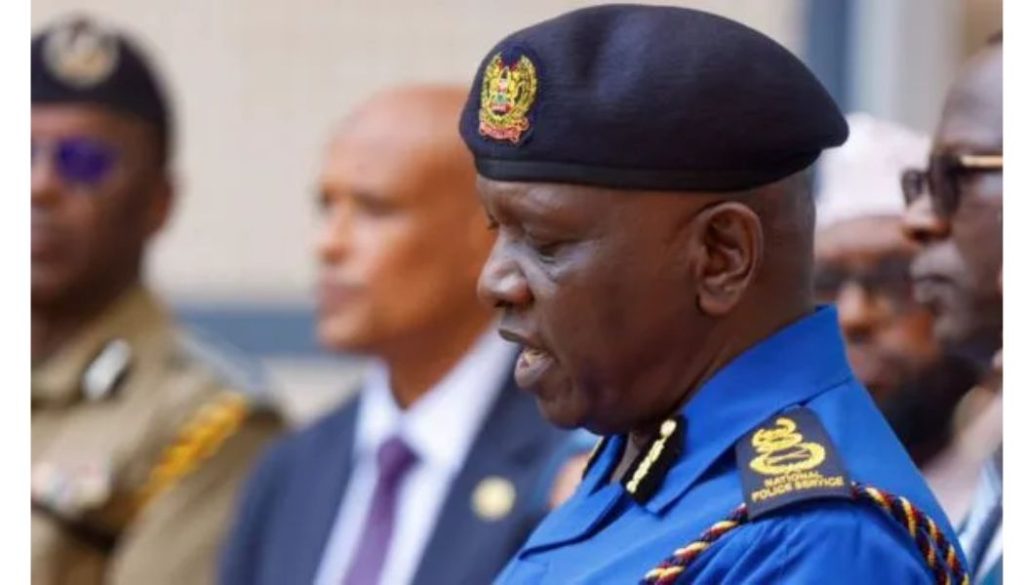 IG Kanja has fake academic papers; Gachagua claims