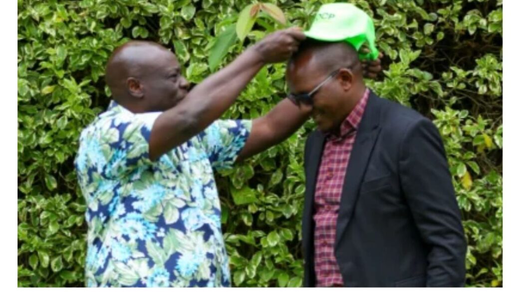 MCA) Joseph Ole Torris has ditched the Orange Democratic Movement (ODM) for the Democracy for the Citizens Party (DCP).
