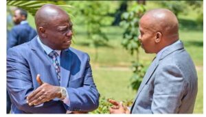 Kindiki reveals the beginning of fallout with Gachagua