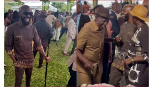 Larry Madowo has taken on his detractors unhappy with his presence at the traditional engagement ceremony of Charlene Ruto, President William Ruto's daughter