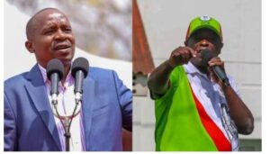 Former Deputy President Rigathi Gachagua has hit out at his successor, DP Kithure Kindiki, telling him not to refer to him as his brother.