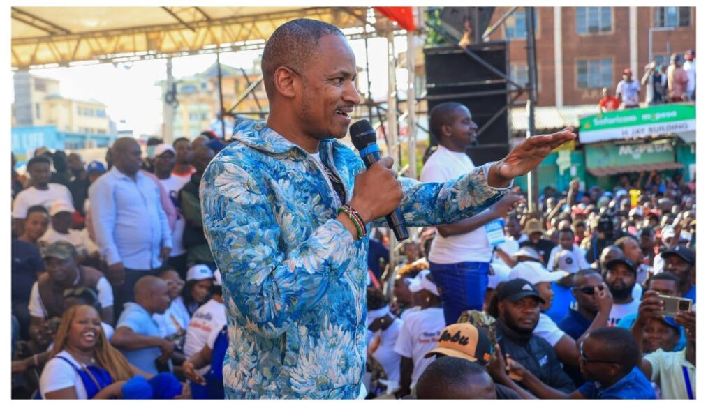 Embakasi East Member of Parliament Babu Owino has dismissed claims of banging a table on the late Raila Odinga. 