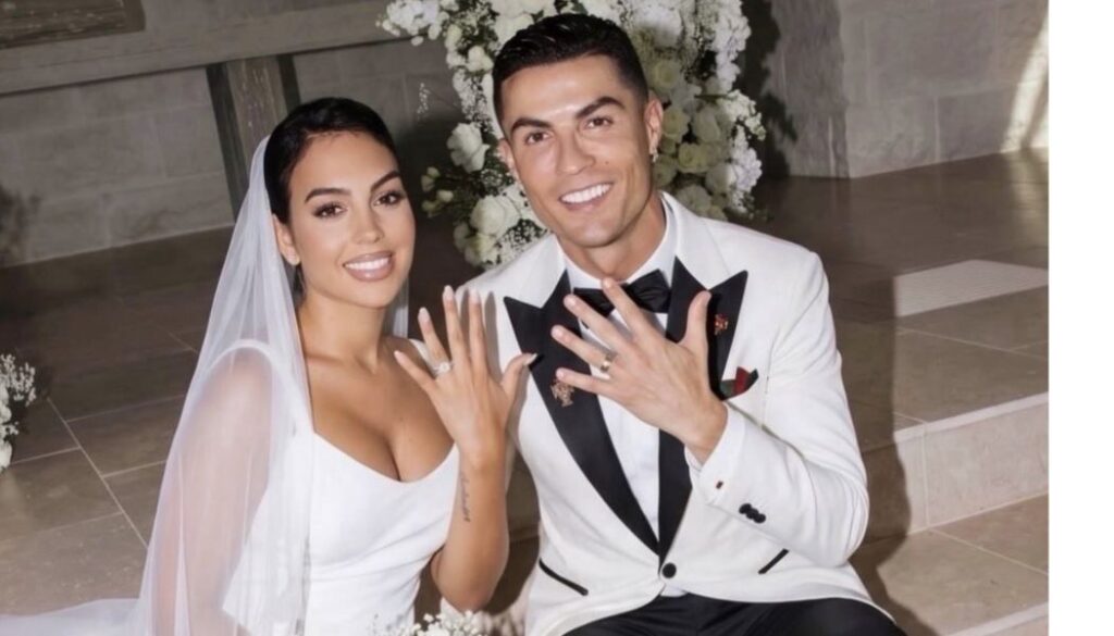Cristiano Ronaldo marries long-term partner Georgina Rodriguez