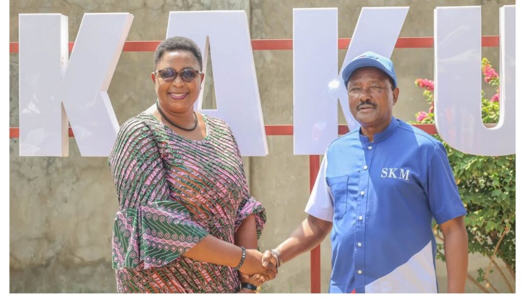 Kalonzo offers Aisha Jumwa deputy party leader position in Wiper