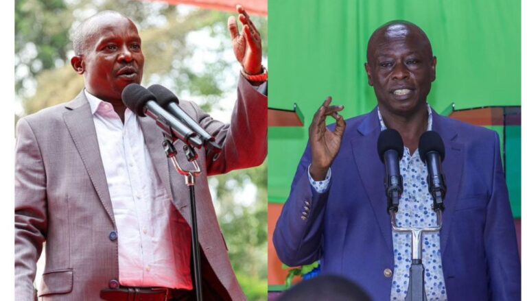 Deputy President Kithure Kindiki has hit back at DCP Party leader Rigathi Gachagua over repeatedly mocking his voice. 