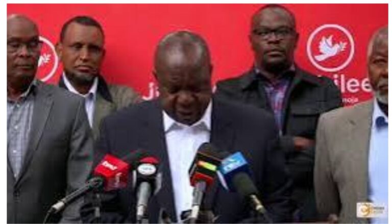 Matiang'i accuses government of internet jamming and surveillance of opposition leaders