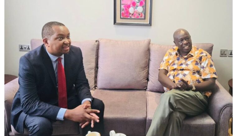 Gachagua has revealed that he convinced former Principal Secretary Irungu Nyakera to shelve his 2027 Nairobi County gubernatorial bid.
