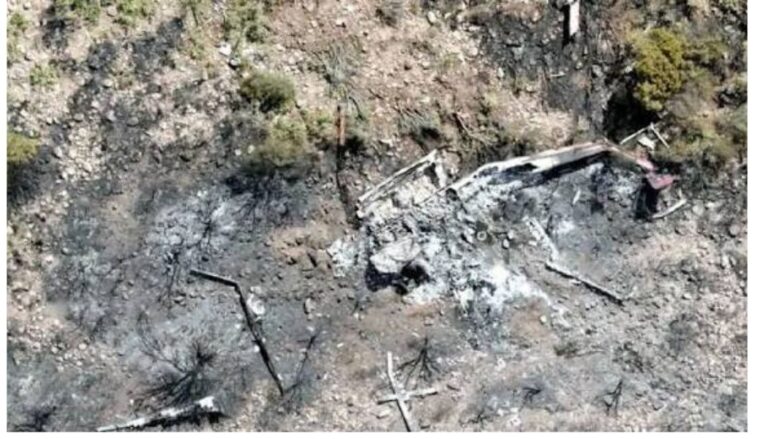 A helicopter has reportedly crashed near Kirish, close to Mt. Ololokwe in Samburu County, Kenya.