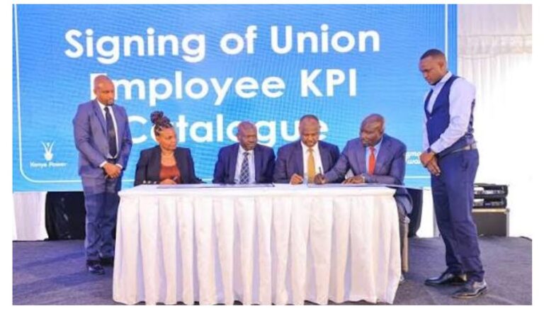 6,000 Kenya Power union employees to work under new performance contracts