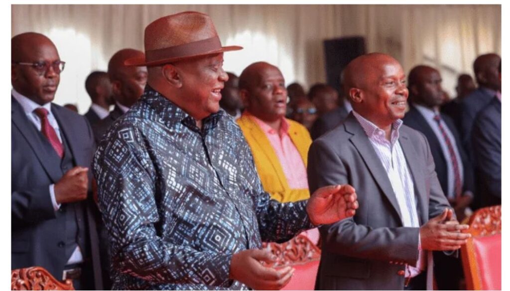 Deputy President Kithure Kindiki has appealed to retired President Uhuru Kenyatta to steer clear of active politics