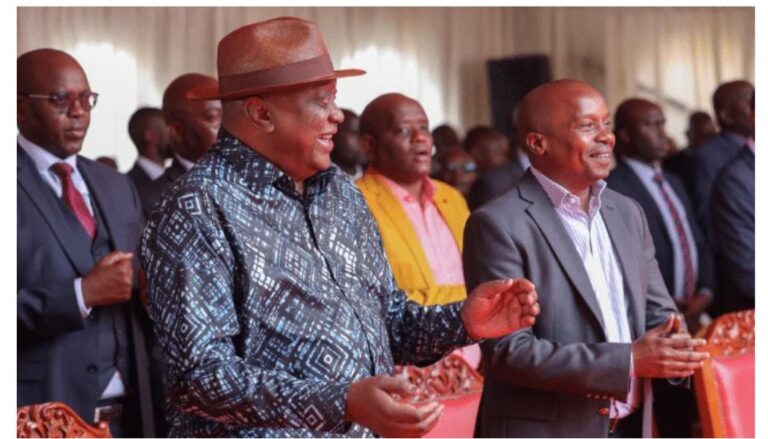Deputy President Kithure Kindiki has appealed to retired President Uhuru Kenyatta to steer clear of active politics