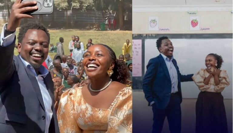 Niko na bibi mimi, George Ruto says after meeting Teacher Cillah