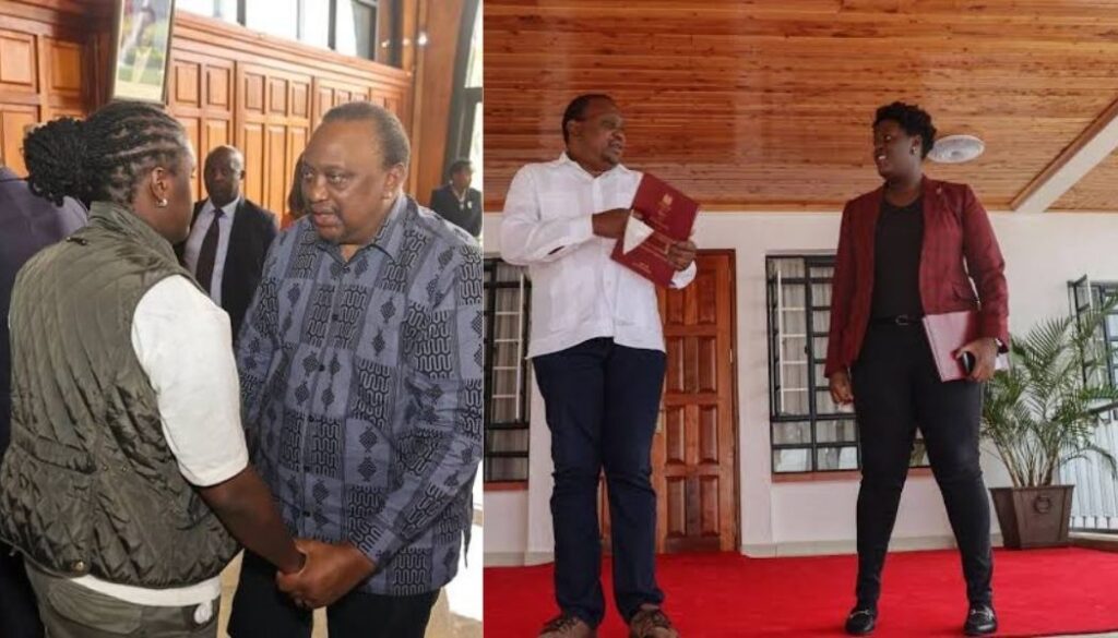 Member of Parliament (MP) Winnie Odinga has opened up about her relationship with retired President Uhuru Kenyatta.