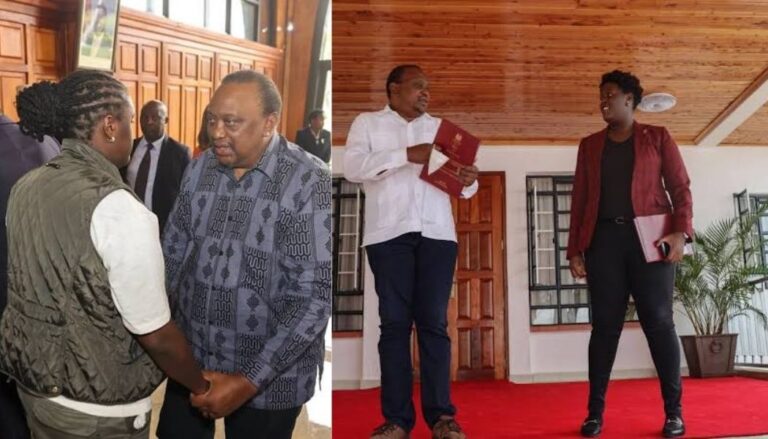 Member of Parliament (MP) Winnie Odinga has opened up about her relationship with retired President Uhuru Kenyatta.