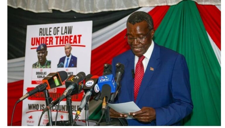 Police have killed 3,958 Kenyans since Ruto took over office in 2022 - Maraga