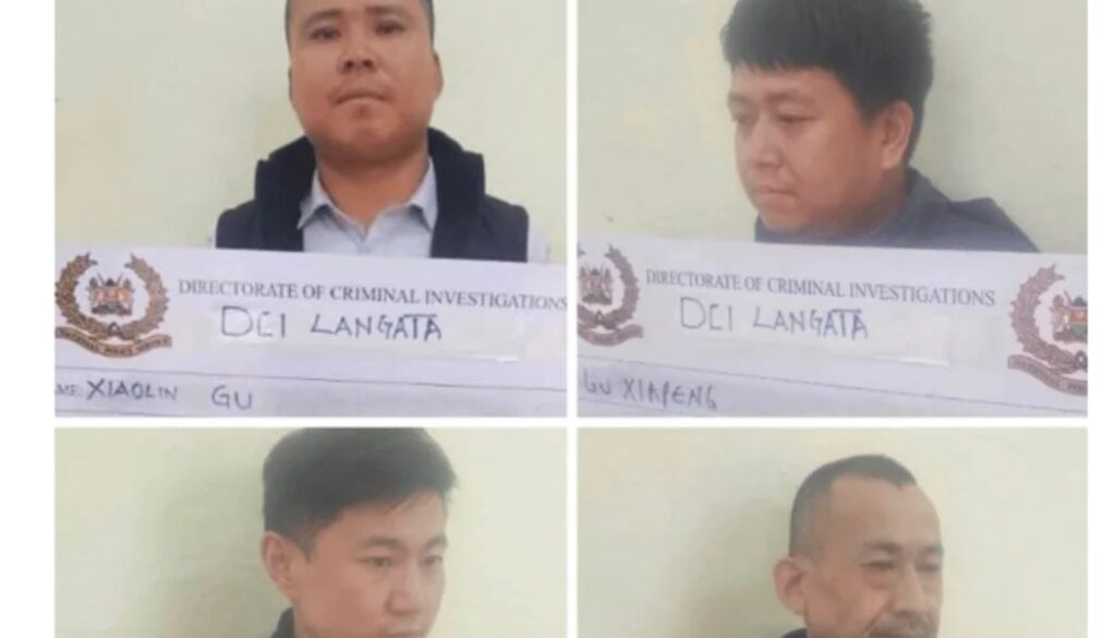 FOUR Chinese nationals arrested in Nairobi over sim-swapping scheme