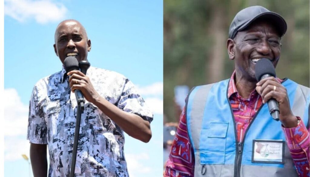Governor Lenku heckled during Ruto's tour in Kajiado County