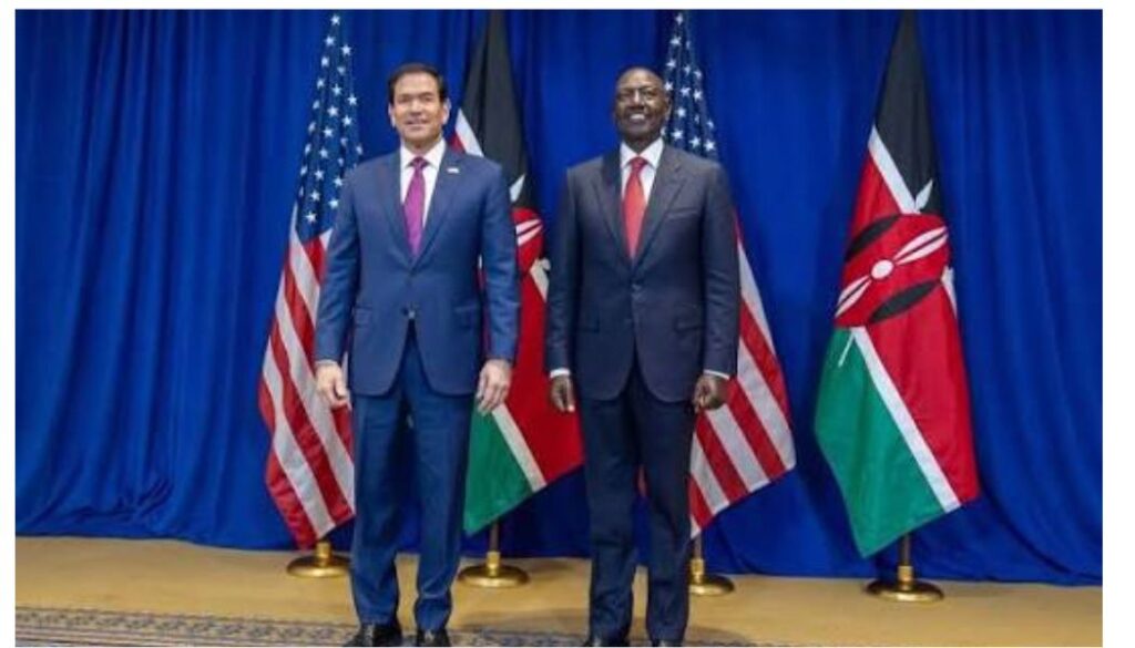 President William Ruto on Monday, September 21, held talks with United States Secretary of State Marco Rubio in New York.