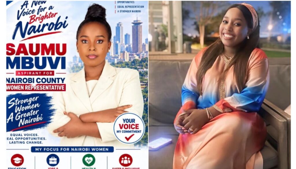 Mike Sonko’s daughter Saumu Mbuvi joins Nairobi Woman Representative race