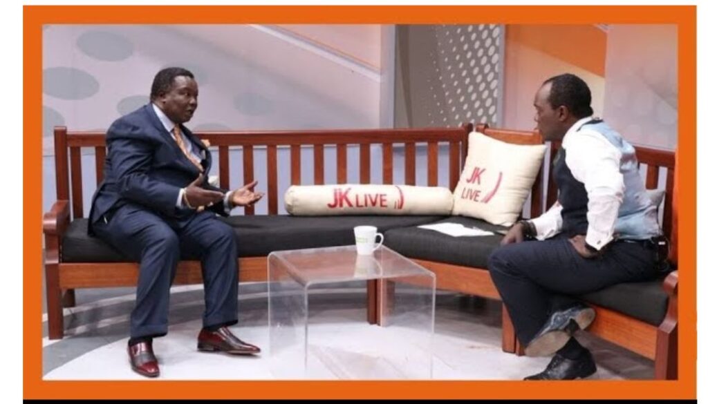 I’ll ask the people at Citizen TV on why Jeff Koinange keep hosting Atwoli; Gachagua