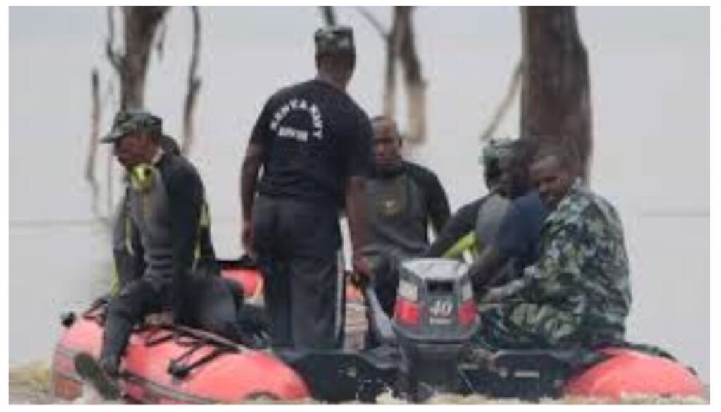 Six crew members were rescued while four others remain missing after a boat capsized in deep-sea waters off Lamu County.