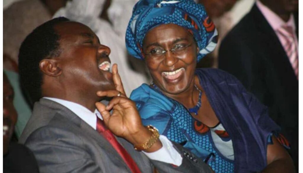 Tuju calls for prayers for Kalonzo over wife’s illness