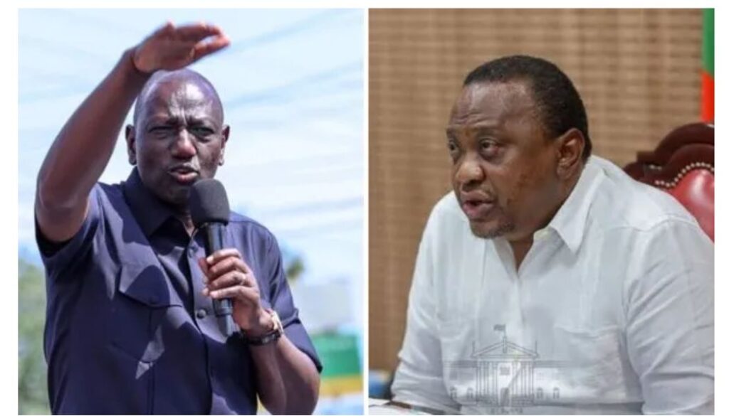 'Confused and drunk' - Ruto indirectly hits out at Uhuru Kenyatta