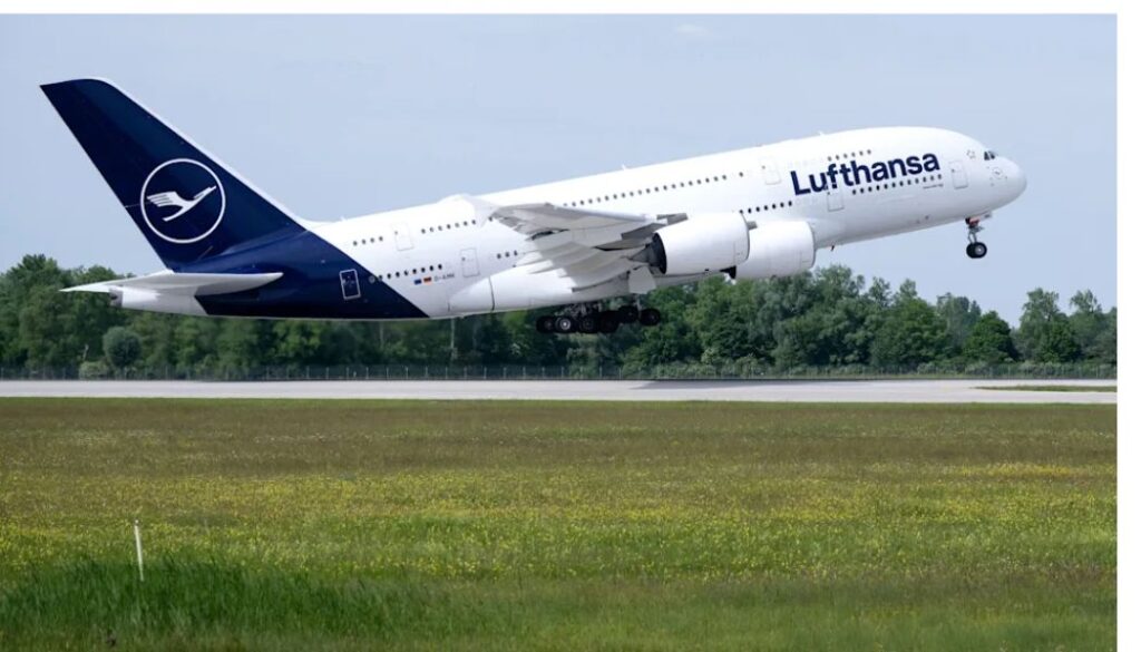 Lufthansa flight diverted after passenger's powerbank catches fire