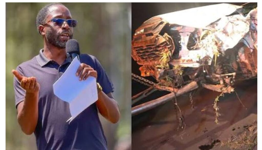 Kitutu Masaba MP Clive Gisairo was involved in a road accident on Monday night, September 28.