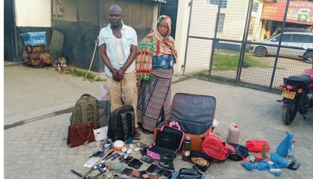 Tanzanian couple arrested over bus passenger drugging syndicate in Mombasa
