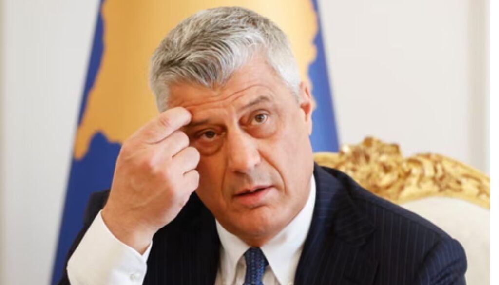 Former Kosovo President Thaci sentenced to 25 years in prison